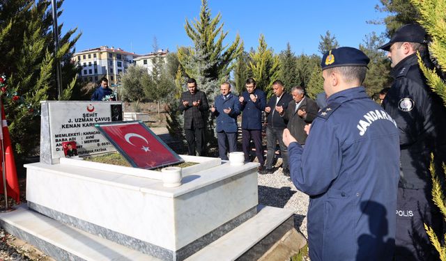 Karacasulu şehit Karabacaklı şehadetinin 10’uncu yılında dualarla anıldı
