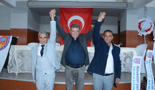 Karacasu’da birliktelik sembolü: Oda başkanları Künkcü’nün yanında