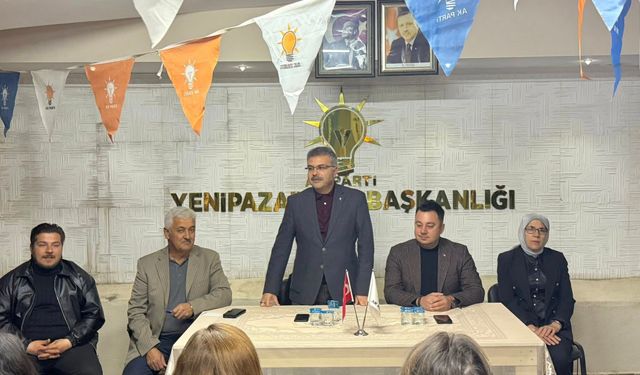 Milletvekili Özmen AK Parti Yenipazar’da geleceği konuştu: Hedefler masaya yatırıldı