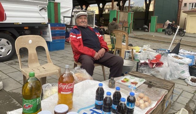 Çineli Hasan amca gençlere taş çıkarıyor: 85 yıllık çınar çalışma aşkını Hedef’e anlattı