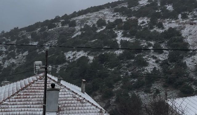 Aydın’ın komşusu bayramda beyaza büründü