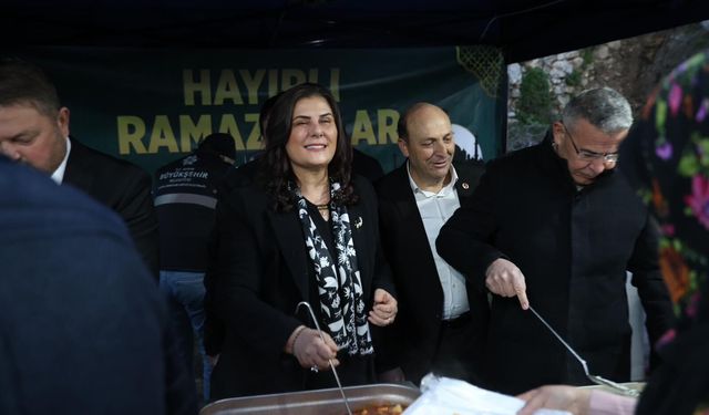 Başkan Çerçioğlu Köşk’te vatandaşlarla iftar sofrasında buluştu