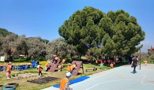 Aydın’da minik eller üretimle bir arada: Mantar Atölyesi'nde öğrencilere doğayla iç içe eğitim