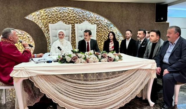 Bozdoğan Kaymakamı Yunus Emre Polat evlendi
