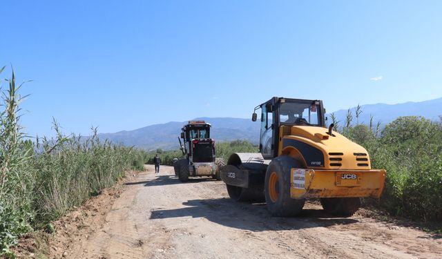 Bozdoğan’da tarım arazilerine ulaşım kolaylaştı