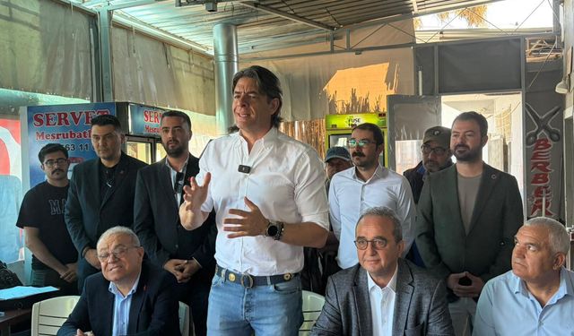 CHP’li Solakoğlu Koçarlı’da üreticilerle buluştu