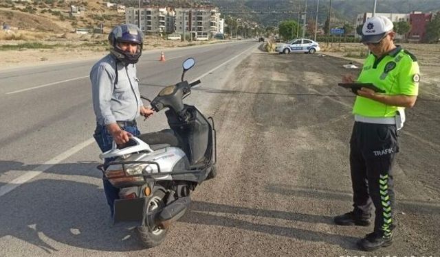 Koçarlı’da trafik denetimleri sıkılaşıyor! Kasksız sürücülere göz açtırılmayacak