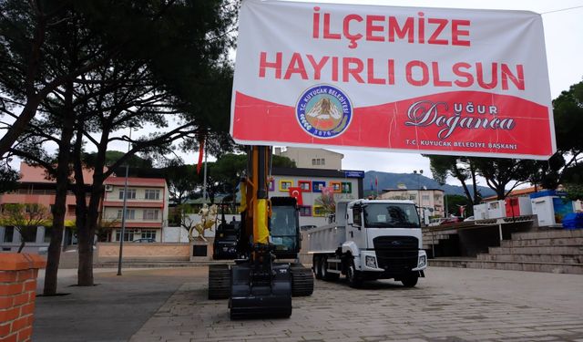 Kuyucak Belediyesi araç filosu güçleniyor: 2 yeni araç hizmete başladı