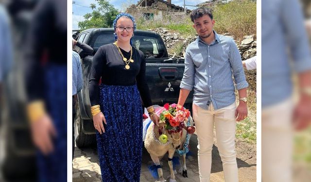 Aydın’da gelin koçu geleneği yaşatılıyor