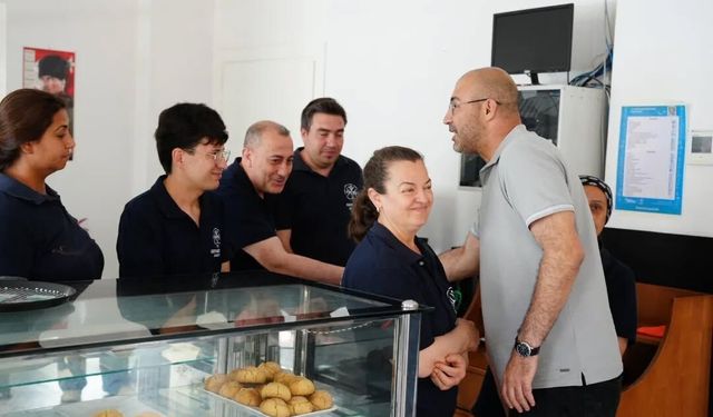 Başkan Zencirci Germencik esnafıyla bayramlaştı