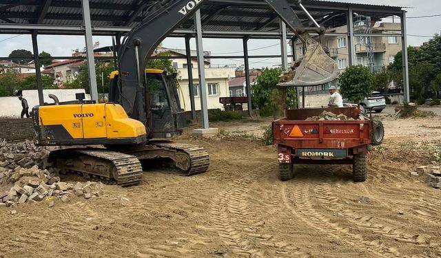 Germencik’teki o mahalle yeni sosyal alanlarına kavuşuyor