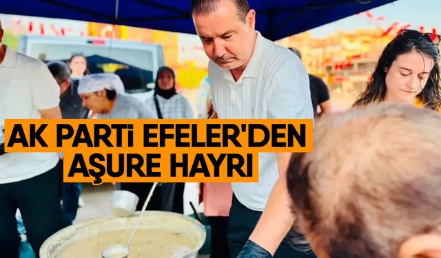 AK Parti Efeler'den aşure hayrı
