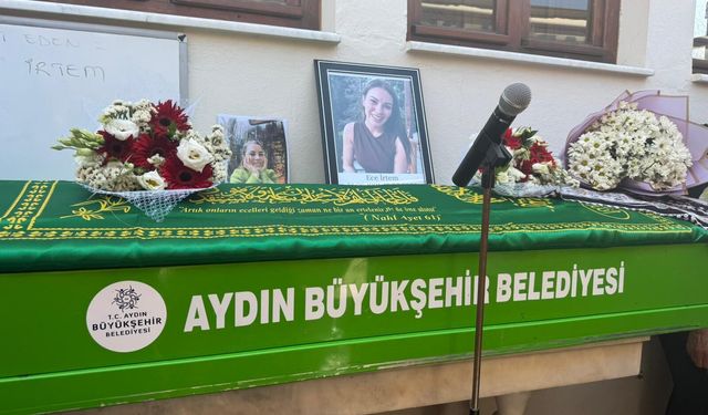 Aydın'da gözyaşları sel oldu: Ece İrtem'e zor veda
