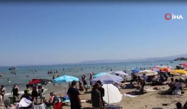 Aydın’daki sıcaklar sahil ve yaylaları doldurdu