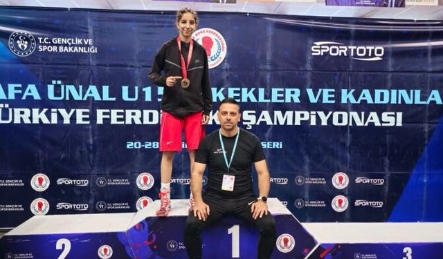 Aydınlı boksör Türkiye şampiyonu oldu
