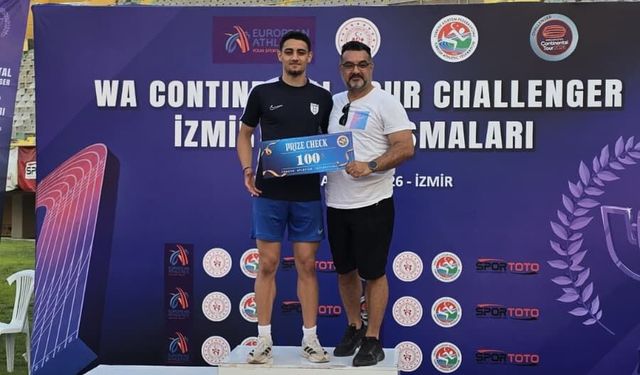 Aydınlı milli atlet rekorlara doymuyor