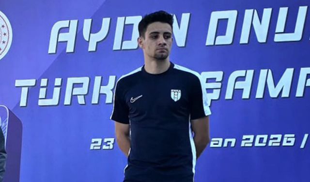 Aydınlı milli sporcu başarılara doymuyor