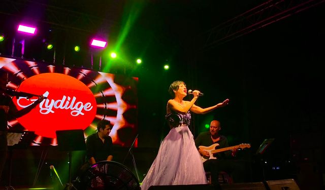 Aydınlılar 'Yaza Merhaba' dedi! Efeler'de Aydilge sahne aldı
