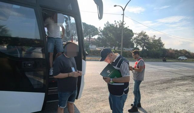 Çine’de turizm denetimi! Rehbersiz turlara işlem yapıldı