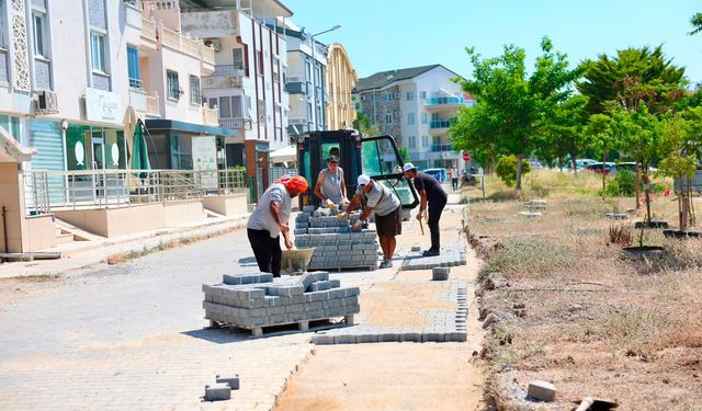 Didim Belediyesi’nden yol bakım ve onarım çalışması