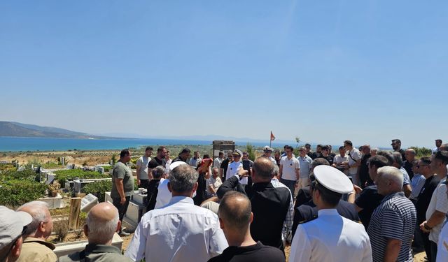 Didim’de acı veda! Astsubay son yolculuğuna uğurlandı