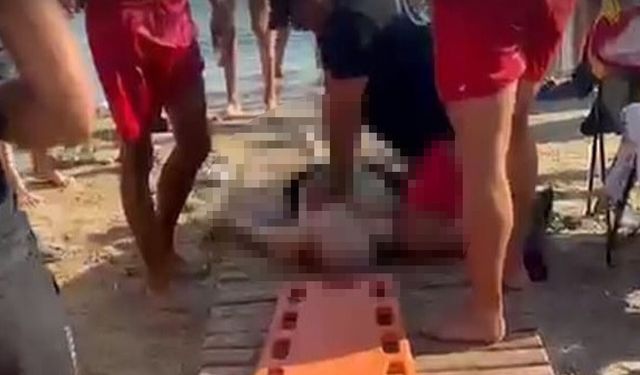 Didim’de akıntıya kapılan kişi yaşamını yitirdi