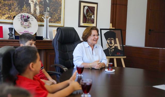 Gençay minik misafirlerini ağırladı