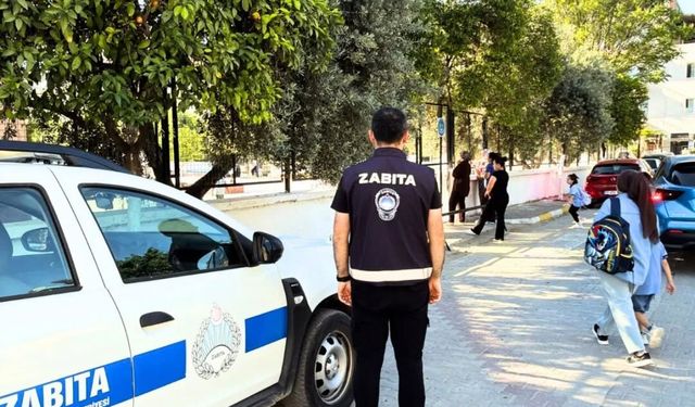 Germencik’te öğrenciler için güvenlik nöbeti
