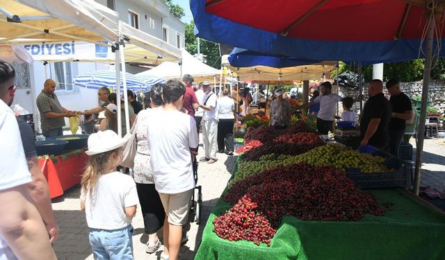 Kiraz Şenliği binlerce ziyaretçiyi ağırladı