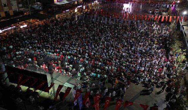 Meydanlarda milli maç izlemeye sınav engeli