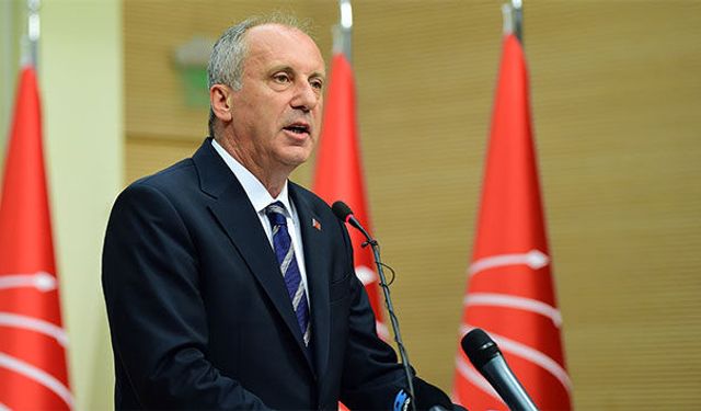 Muharrem İnce sessizliğini bozdu: “Arınma ve Direnme kavgası CHP'yi parçalar”