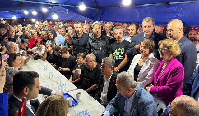Özgür Özel Nazilli’de! Süleyman Bülbül’ü yalnız bırakmadı
