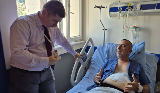 Söke'de riskli ameliyat başarı ile tamamlandı