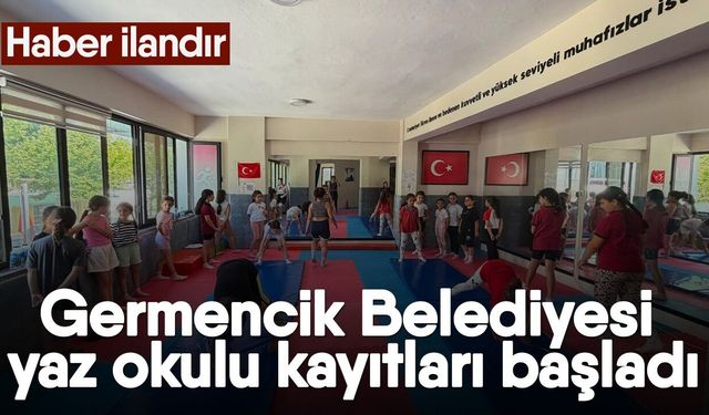 Germencik Belediyesi yaz okulu kayıtları başladı
