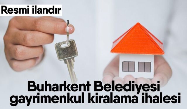 Buharkent Belediyesi gayrimenkul kiralama ihalesi
