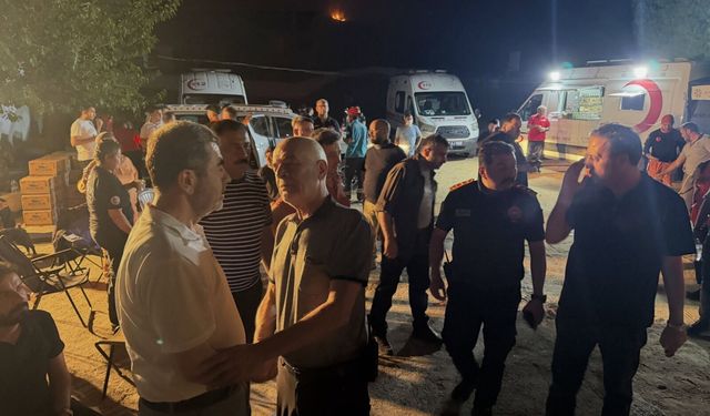 AK Parti Aydın İl Başkanı Erdem’den yangın bölgesine ziyaret