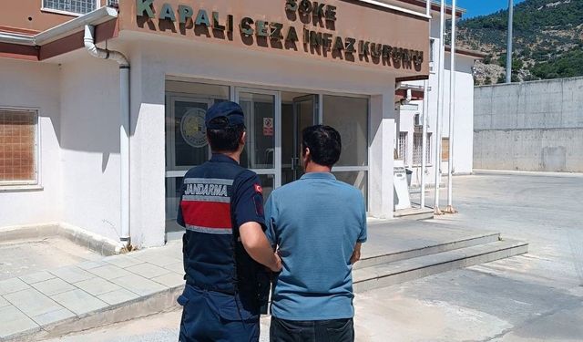 Aydın jandarmasından başarılı operasyon! 8 Yıl 4 ay hapis cezalı hükümlü yakalandı