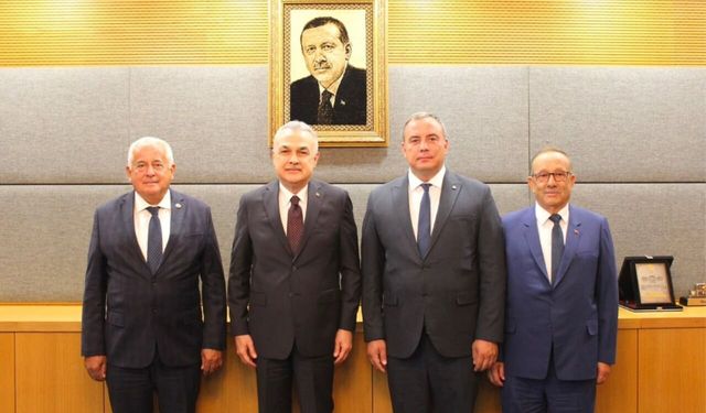 Aydın Ticaret Borsası Heyetinden Savaş’a ziyaret