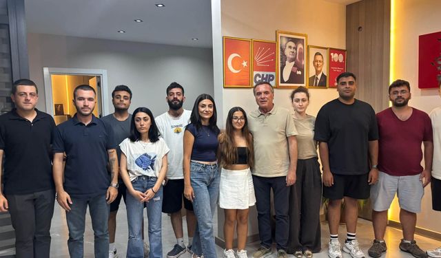 Başkan Gürbilek gençlerin desteğini arkasına aldı