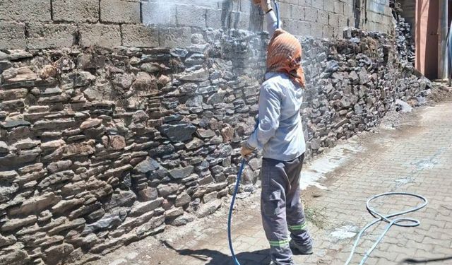 Germencik Belediyesi’nden mevsimsel haşerelerle mücadele