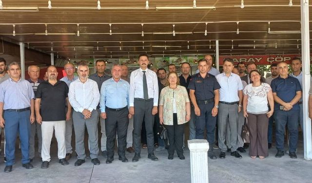 Germencik Müftüsü Coşkun’a veda
