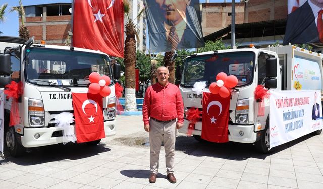İncirliova Belediyesi araç filosunu güçlendirdi