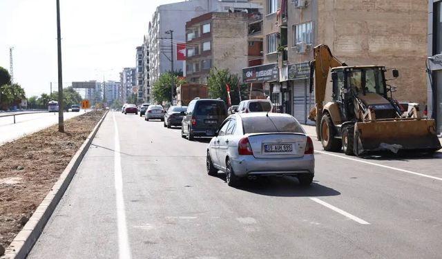 İncirliova'nın ana yolu 350 milyon liralık yatırımla yenilendi