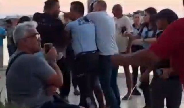 Kuşadası’nda zabıtaya taşlı sopalı saldırı! 2 kadın tutuklandı
