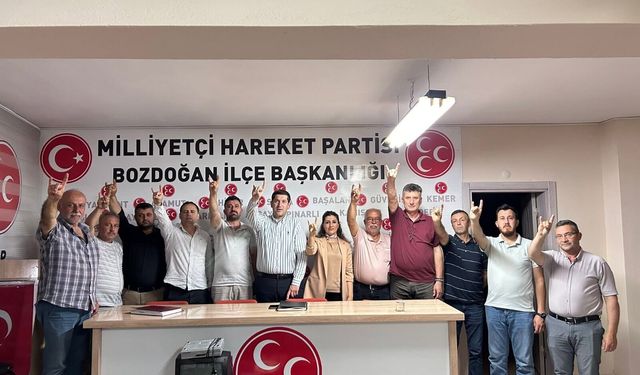 MHP Bozdoğan İlçe Başkanlığı’ndan kongre daveti