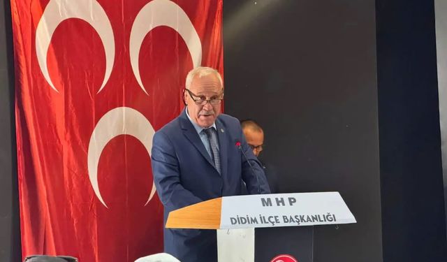 MHP Didim yeni başkanını seçti! Fikret Alkaya dönemi başladı
