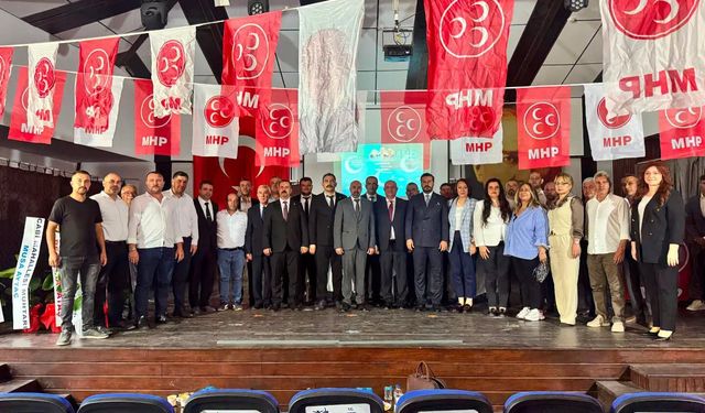 MHP Karacasu’da güven tazeledi! Gökhan Kurt yeniden ilçe başkanı seçildi
