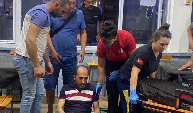 Nazilli’deki kıraathanede panik yaşandı! Fenalaşan şahıs hastaneye kaldırıldı