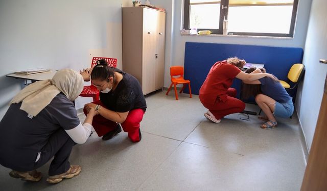 Otizm Yaşam Merkezi’nde hayat kurtaran tatbikat