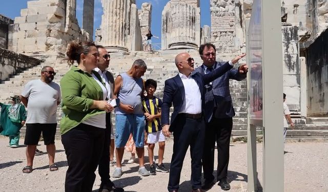 Vali Varol Didim’de temaslarda bulundu! Çalışmaları yerinde inceledi